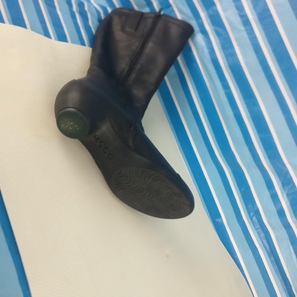 Riding boot, Tall boot, 100%LEATHER in Full Zip High boot 37/6.5us LEATHER upper - Picture 7 of 13